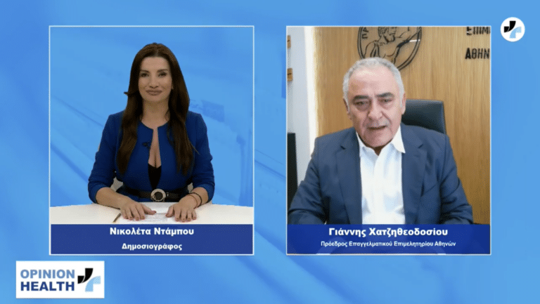 Γιάννης Χατζηθεοδοσίου στο healthweb.gr : Από το Ταμείο Ανάκαμψης το 3,5% των επιχειρήσεων θα λάβουν χρήματα