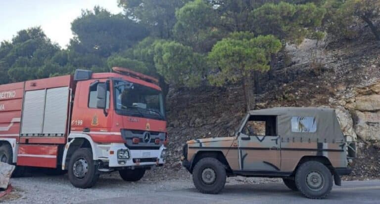 Πυροσβεστική, Αστυνομία και Στρατός: Σε επιφυλακή και σήμερα για την πρόληψη πυρκαγιών λόγω των ανέμων