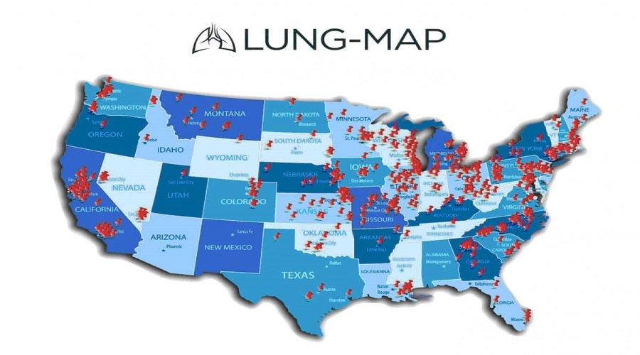 lung map