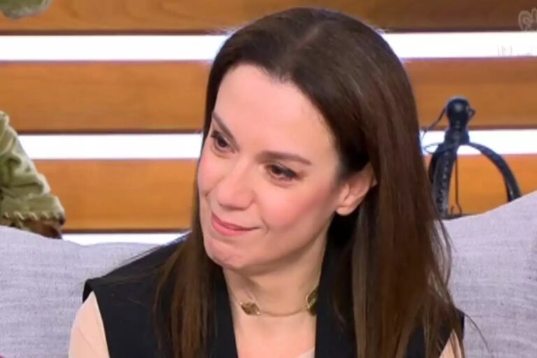 Πέγκυ Τρικαλιώτη: Συγκινημένη στην εκπομπή της Ναταλίας Γερμανού
