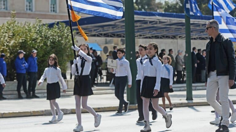 25η Μαρτίου: Η μαθητική παρέλαση σε φωτογραφίες