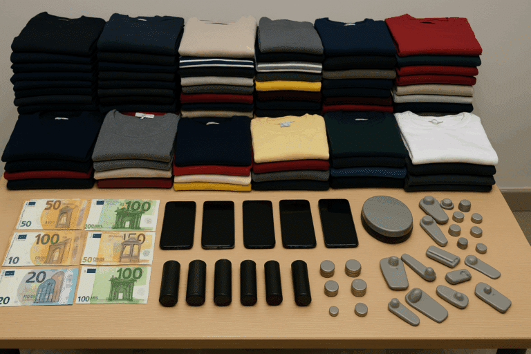 Εξαρθρώθηκε “οικογενειακή” σπείρα που άδειαζε καταστήματα ρούχων στην Αθήνα και διοχέτευε τα κλοπιμαία στα Τίρανα