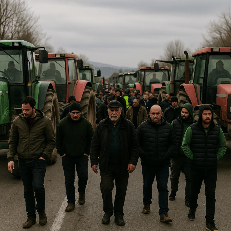 Προμαχώνας σε κλοιό: Οι αγρότες κλείνουν το τελωνείο και προειδοποιούν για κλιμάκωση