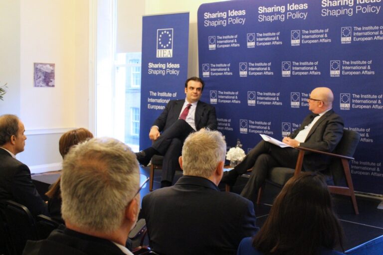 Κυριάκος Πιερρακάκης στο Δουβλίνο: «Θέλουμε μία ενιαία ευρωπαϊκή αγορά για να δημιουργήσουμε παγκόσμιους πρωταθλητές»