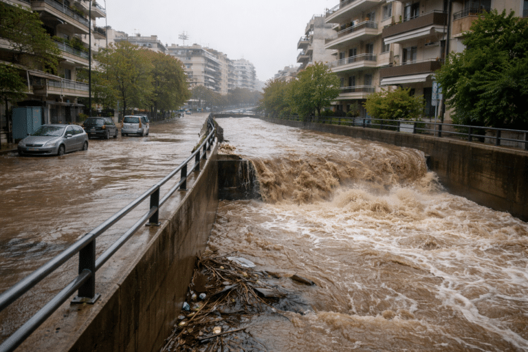 Καμπανάκι για τις πλημμύρες στην Αττική: Η αγνόηση ρεμάτων και γεωμορφολογίας πίσω από τις τραγωδίες