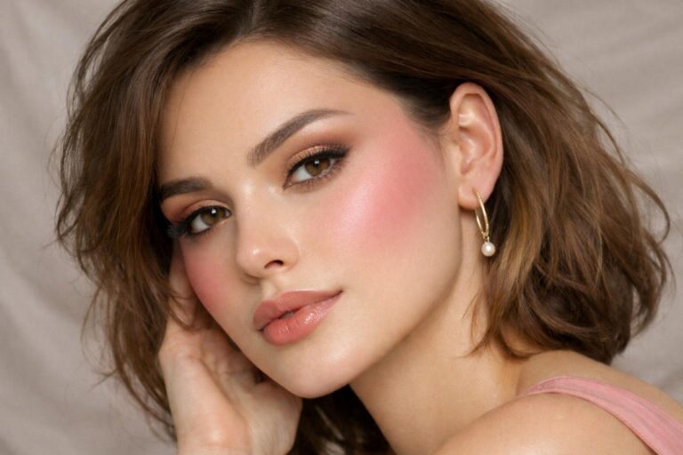 Blush Draping: Η τεχνική που επαναπροσδιορίζει το ρουζ