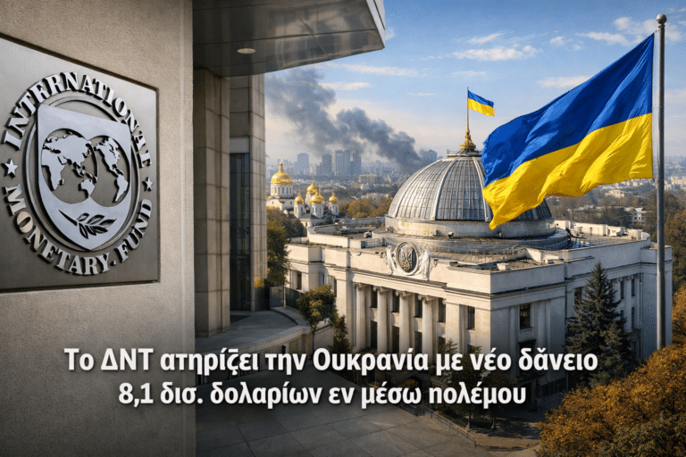 Το ΔΝΤ στηρίζει την Ουκρανία με νέο δάνειο 8,1 δισ. δολαρίων εν μέσω πολέμου