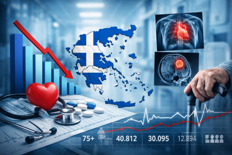 ΕΛΣΤΑΤ: Σημαντική μείωση των ετήσιων θανάτων – Ποια νοσήματα εξακολουθούν να απειλούν