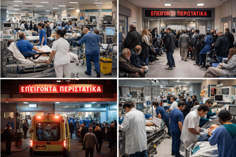 Πίεση στα Επείγοντα: Αύξηση 52% στις προσελεύσεις τον Ιανουάριο