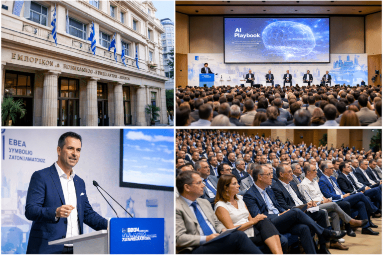 Η Τεχνητή Νοημοσύνη ως μοχλός ανταγωνιστικότητας: Το AI Playbook δείχνει τον δρόμο για τις ελληνικές επιχειρήσεις