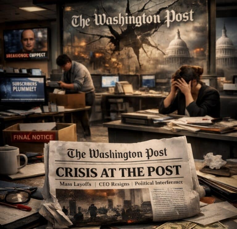 Η ” Στιγμή της αλήθειας” έφτασε:  Η Washington Post  στα πρόθυρα της κατάρρευσης – Πως διαμορφώνεται το νέο τοπίο