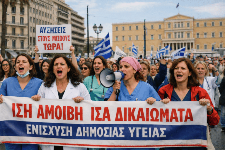 Παγκόσμια Ημέρα Γυναίκας: Κινητοποίηση της ΠΟΕΔΗΝ για τις συνθήκες εργασίας των γυναικών στην Υγεία