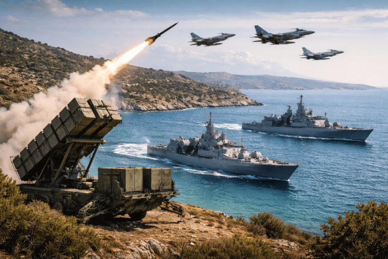 Μεταφορά συστήματος Patriot στην Κάρπαθο – Ελληνικές φρεγάτες και F-16 στην Κύπρο