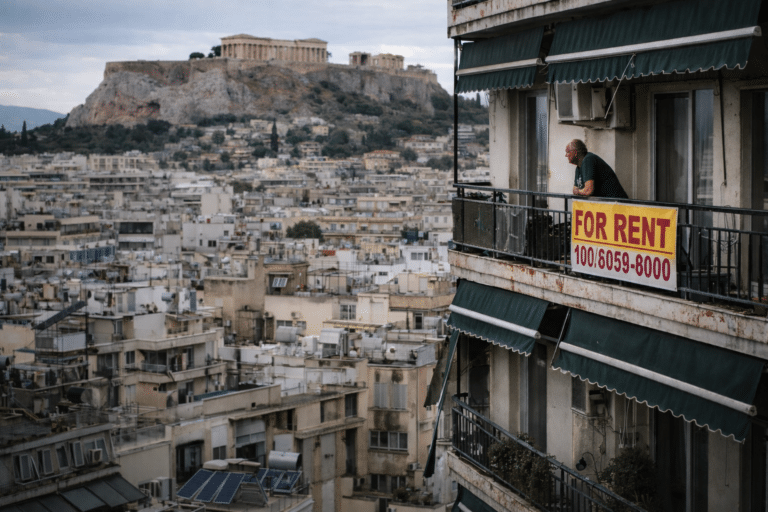 Ένας μισθός για νοίκι»: Η Αθήνα μετατρέπεται σε πόλη αποκλεισμού