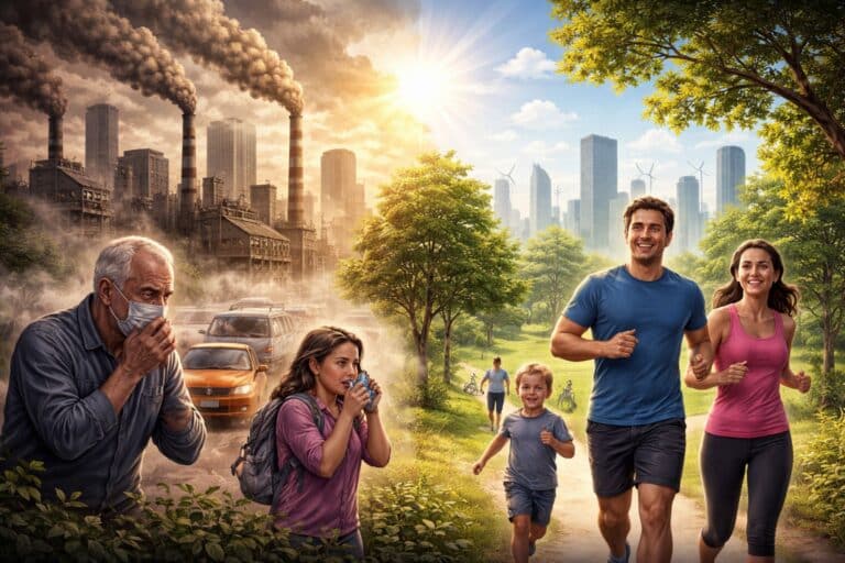 Ατμοσφαιρική ρύπανση: Τεράστια οφέλη στην υγεία από τη μείωση των ρύπων