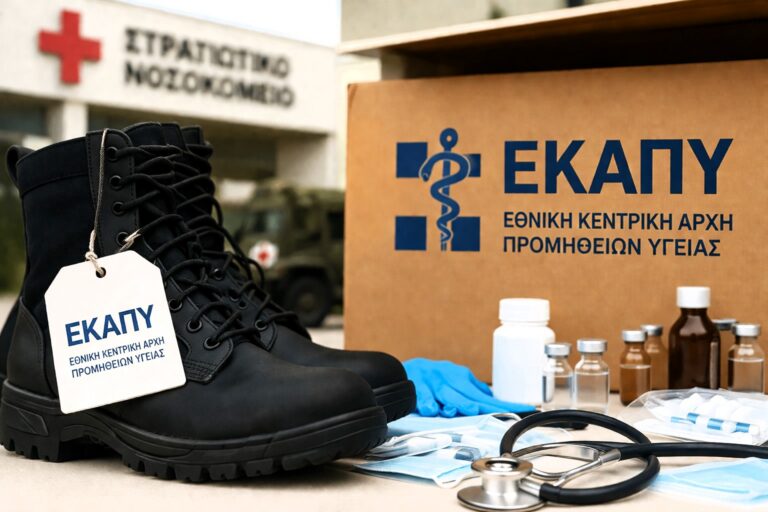 ΕΚΑΠΥ: Θα προμηθεύει και αρβύλες στα στρατιωτικά νοσοκομεία;