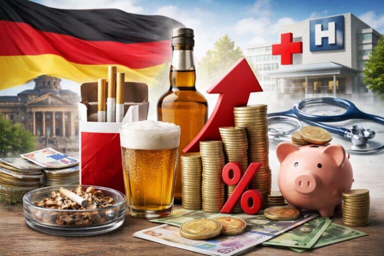 Γερμανία: Εξετάζει φόρους σε καπνό και αλκοόλ για τη στήριξη του συστήματος υγείας