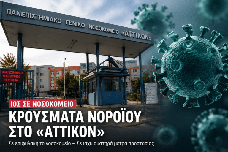 ΑΤΤΙΚΟΝ: Σε επιφυλακή για κρούσματα γαστρεντερίτιδας από νοροϊό – Ενισχυμένα μέτρα στο νοσοκομείο