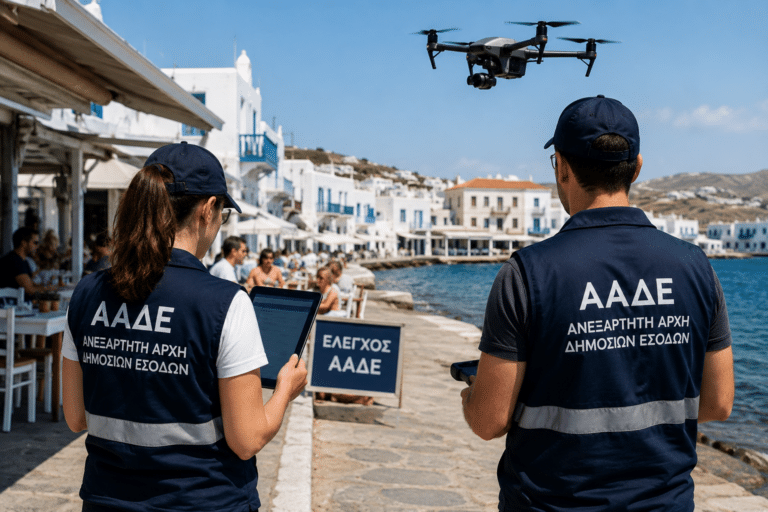 ΑΑΔΕ: 50.000 έλεγχοι με drones σε νησιά και τουριστικά hotspots το καλοκαίρι