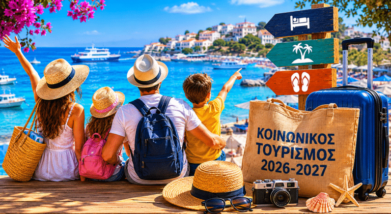 Κοινωνικός Τουρισμός 2026-2027: Αναρτήθηκαν οι οριστικοί πίνακες δικαιούχων