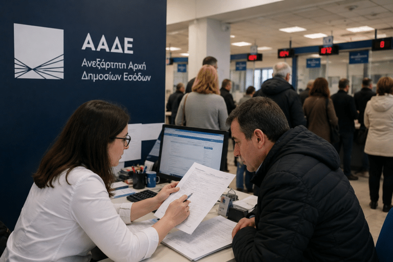 ΑΑΔΕ: Έρχονται φόροι και πρόστιμα χωρίς δήλωση – Τι αλλάζει για εκατομμύρια φορολογούμενους