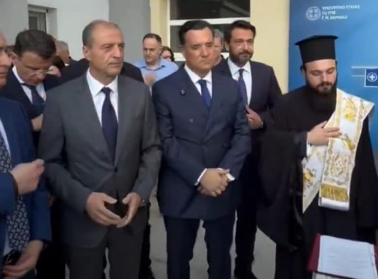 Άδωνις Γεωργιάδης από το Νοσοκομείο Βέροιας: Αύξηση προϋπολογισμού 95,2% και έργα εκατομμυρίων στο ΕΣΥ