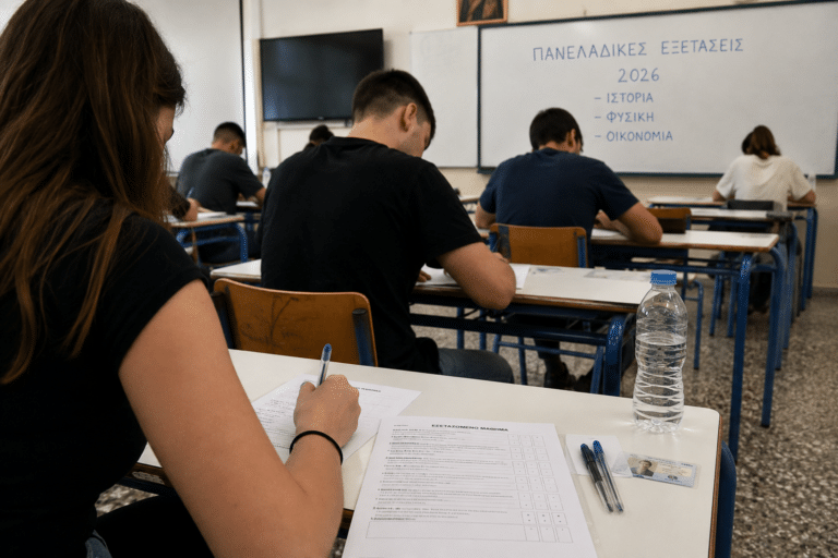 Πανελλαδικές 2026: Τα θέματα σε Ιστορία, Φυσική και Οικονομία δοκίμασαν τις αντοχές των υποψηφίων
